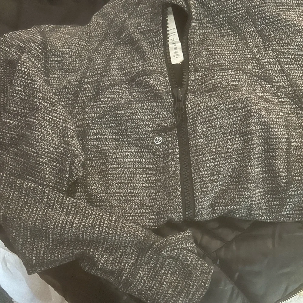 Lululemon Coco Pique Black White Define Classic Jacket, 10, Pristine! - Picture 5 of 13